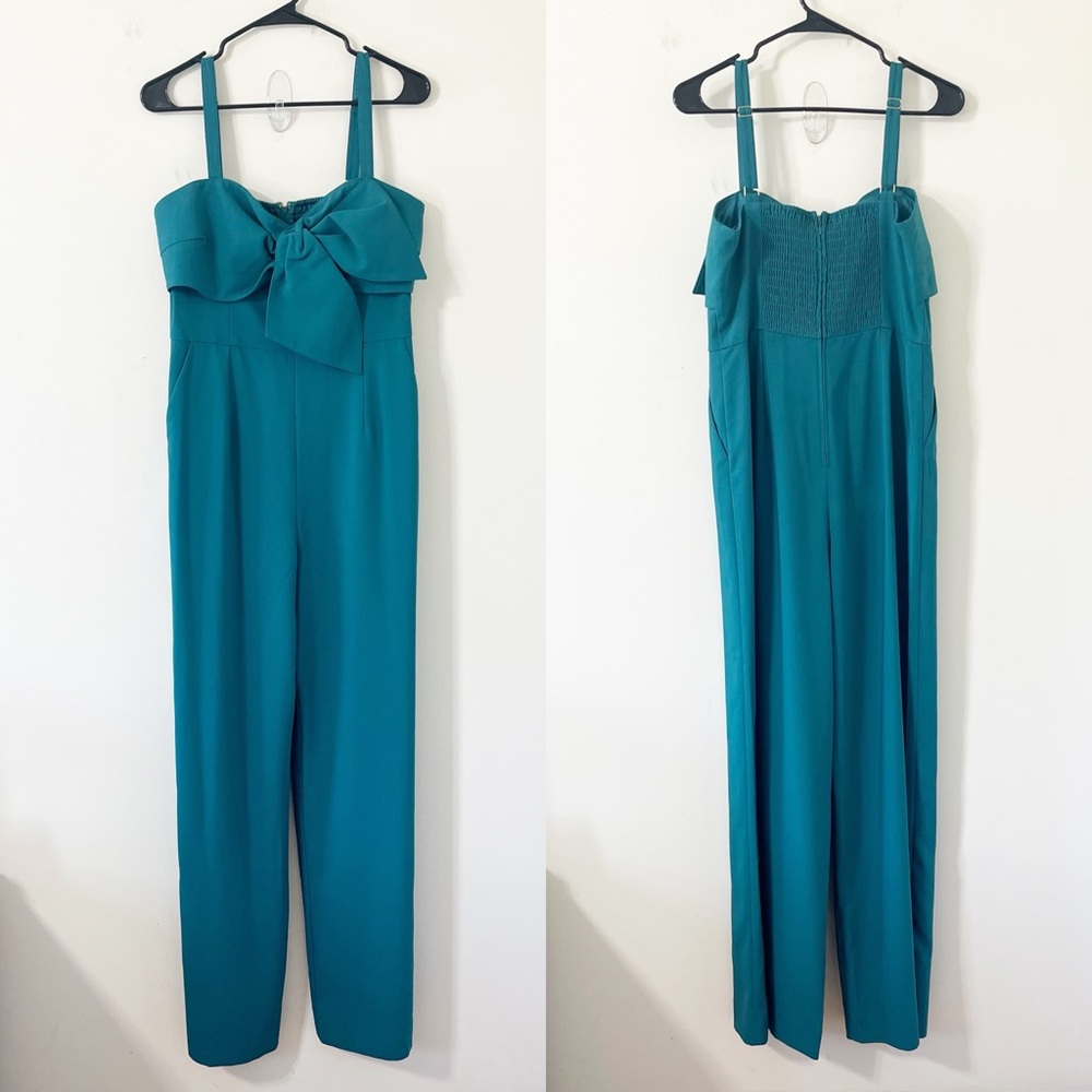 Lilly Pulitzer Kavia Jumpsuit Hosta Green Jumpsuit Size 8 NEW - Picture 3 of 11